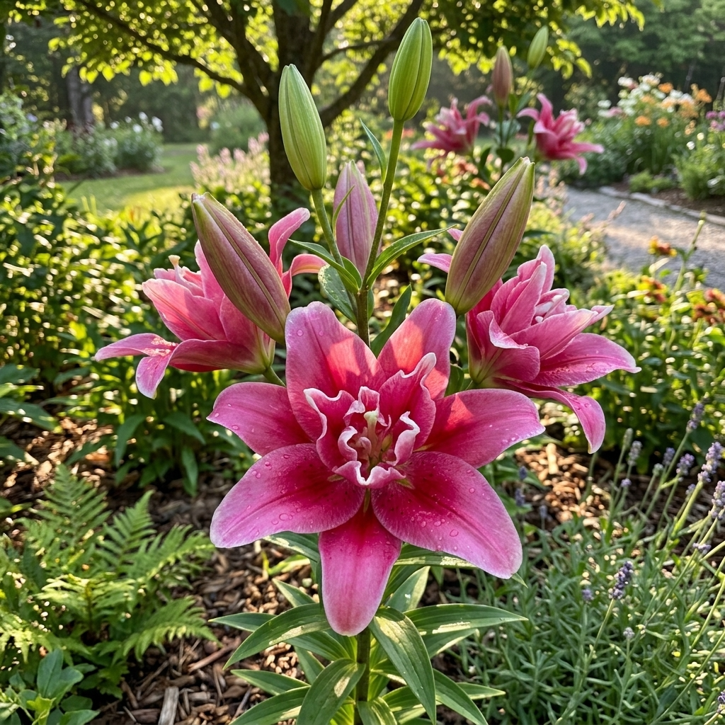 Lilium 'Double Lady' - Lilie - LumiBlumi