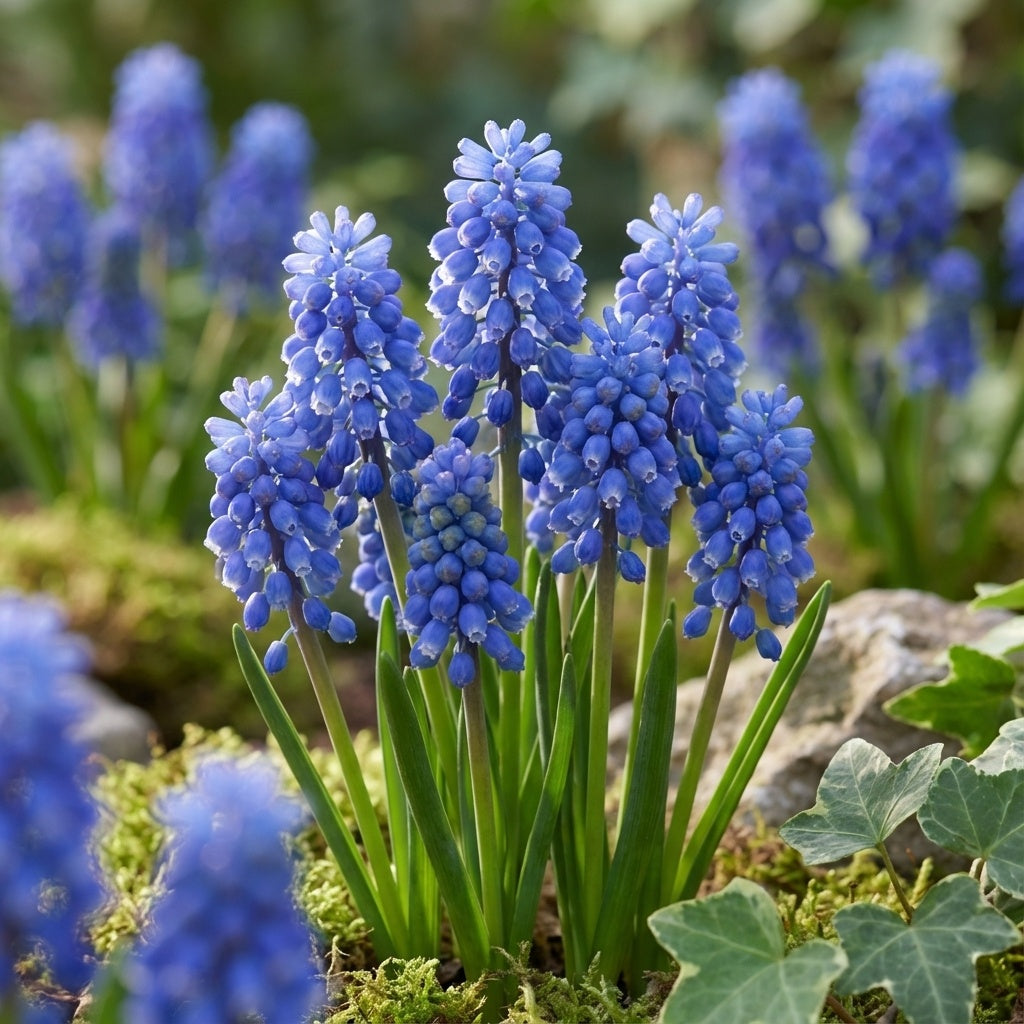 Traubenhyazinthe 'Blue Spike Armeniacum' - 100 Stück - LumiBlumi