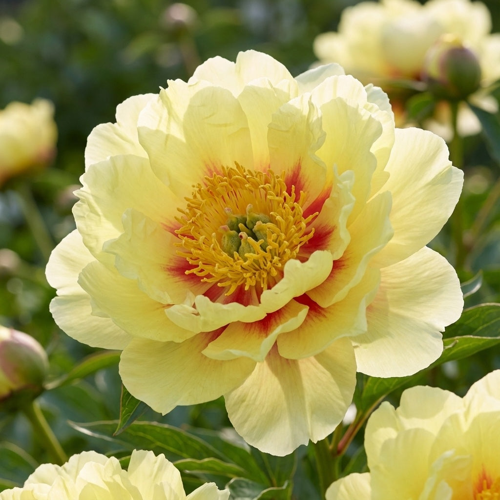 Pfingstrose 'Paeonia Bartzella' - 1 Stück - LumiBlumi