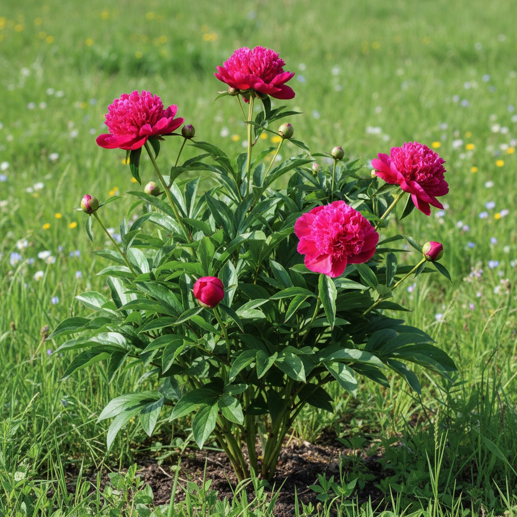 Paeonia 'Charmaine' - Pfingstrose, Bauernrose