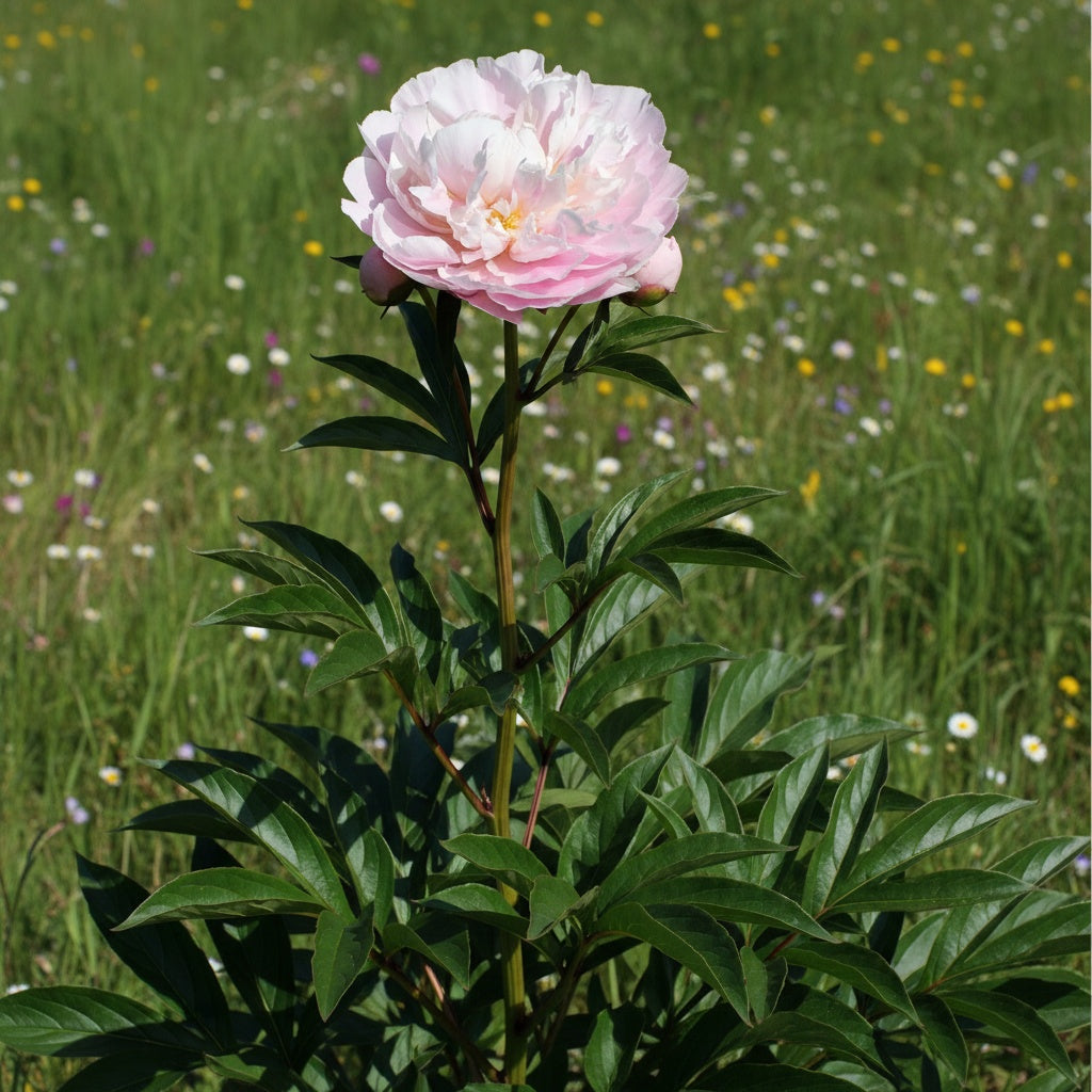 Paeonia 'Germaine Bigot Lact.' - Pfingstrose, Bauernrose - LumiBlumi