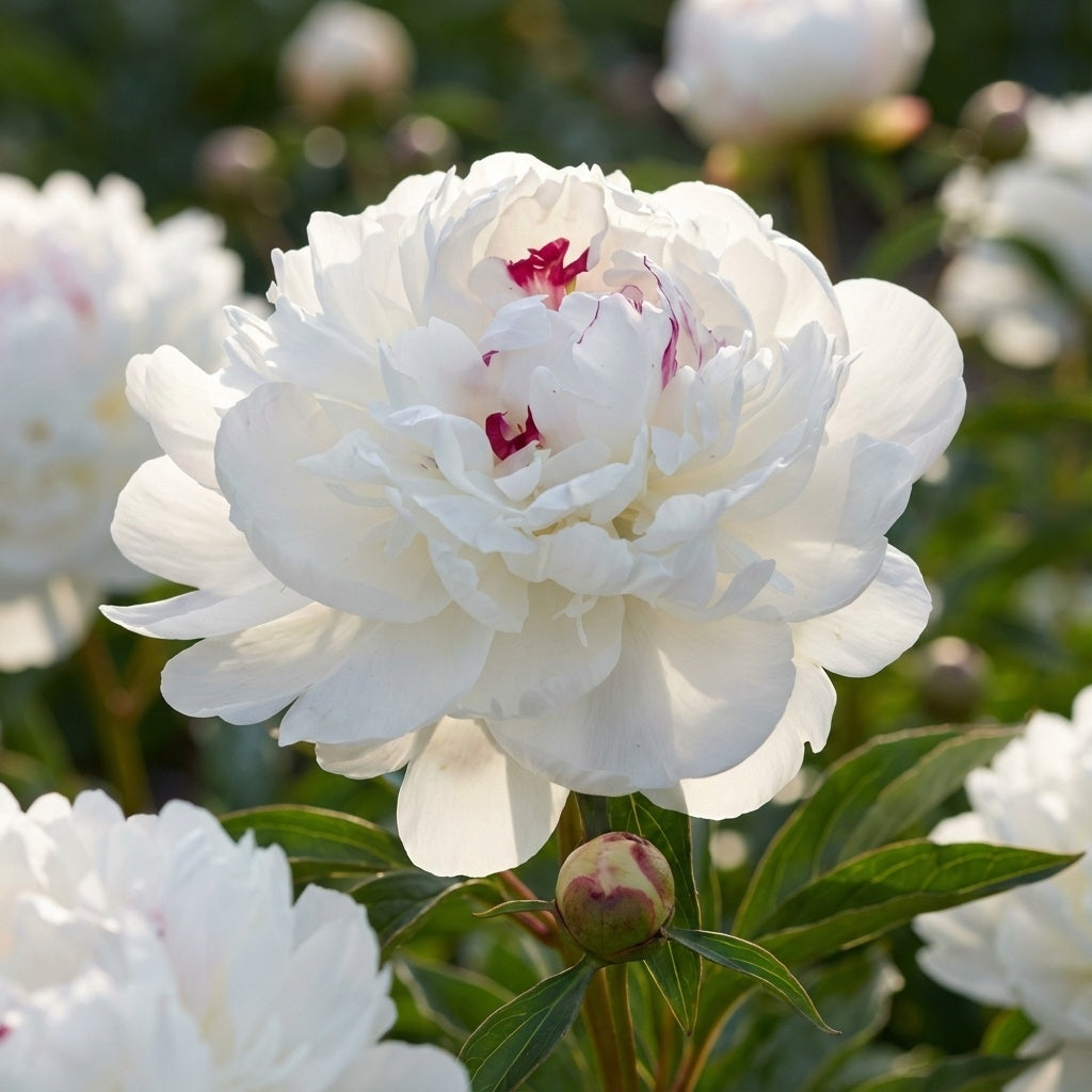 Paeonia 'Festiva Maxima' - Pfingstrose