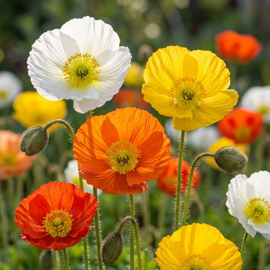 Mohn 'Mischung' - 5 Stück - LumiBlumi