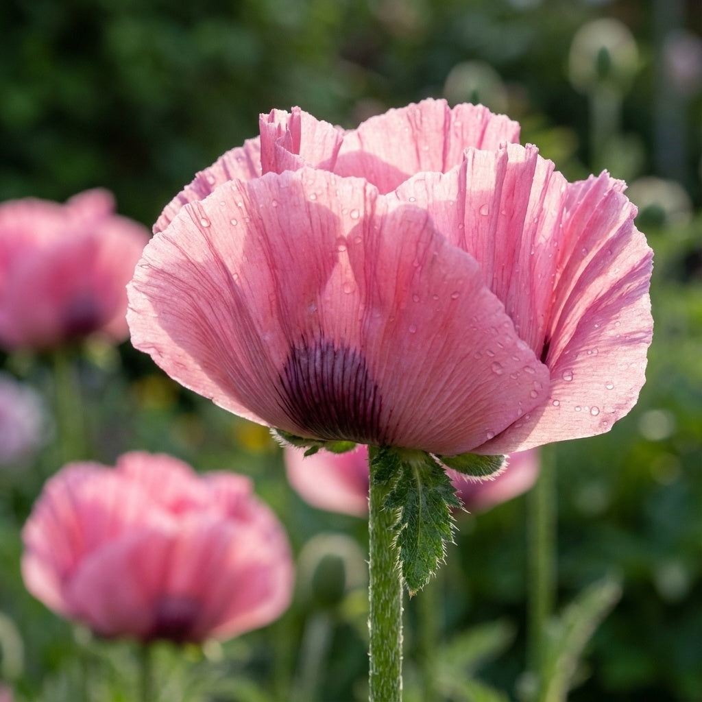 Papaver 'Sensation Pink Perfection Orient.' - Mohn, Klatschmohn - LumiBlumi