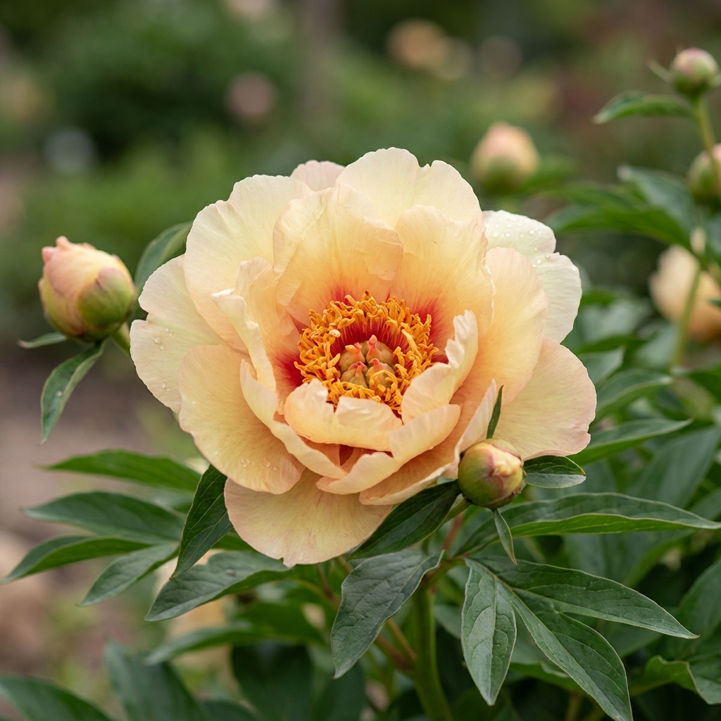Paeonia 'Callies Memory' - Pfingstrose, Bauernrose