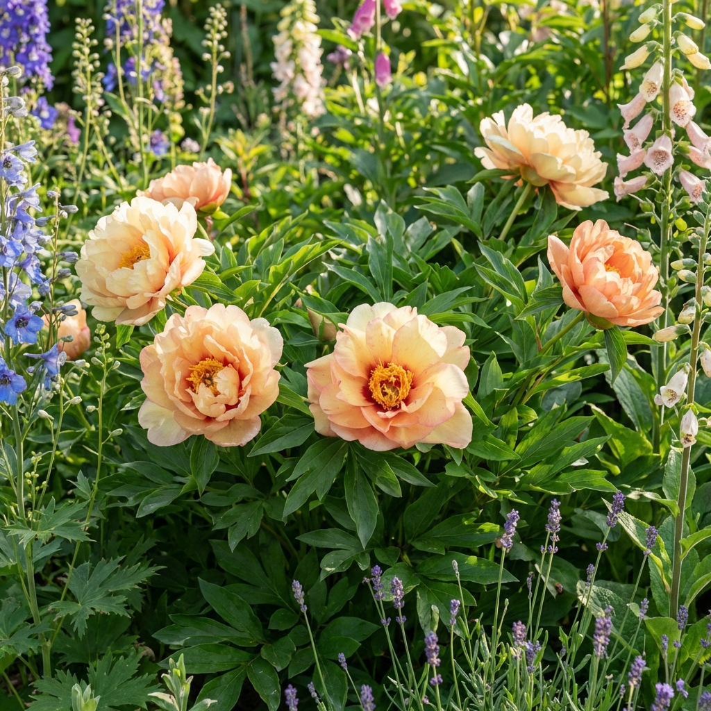 Paeonia 'Callies Memory' - Pfingstrose, Bauernrose