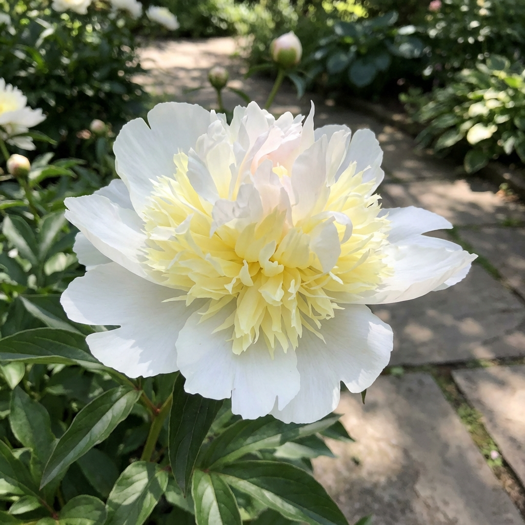 Paeonia 'Golden Fleece' - Pfingstrose, Bauernrose - LumiBlumi