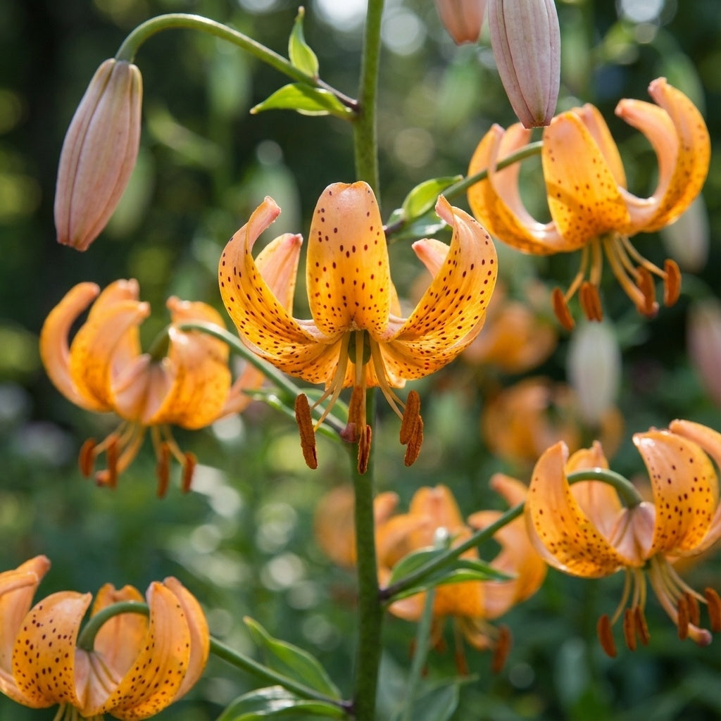 Lilie 'Peppard Gold Martagon' - 3 Stück - LumiBlumi