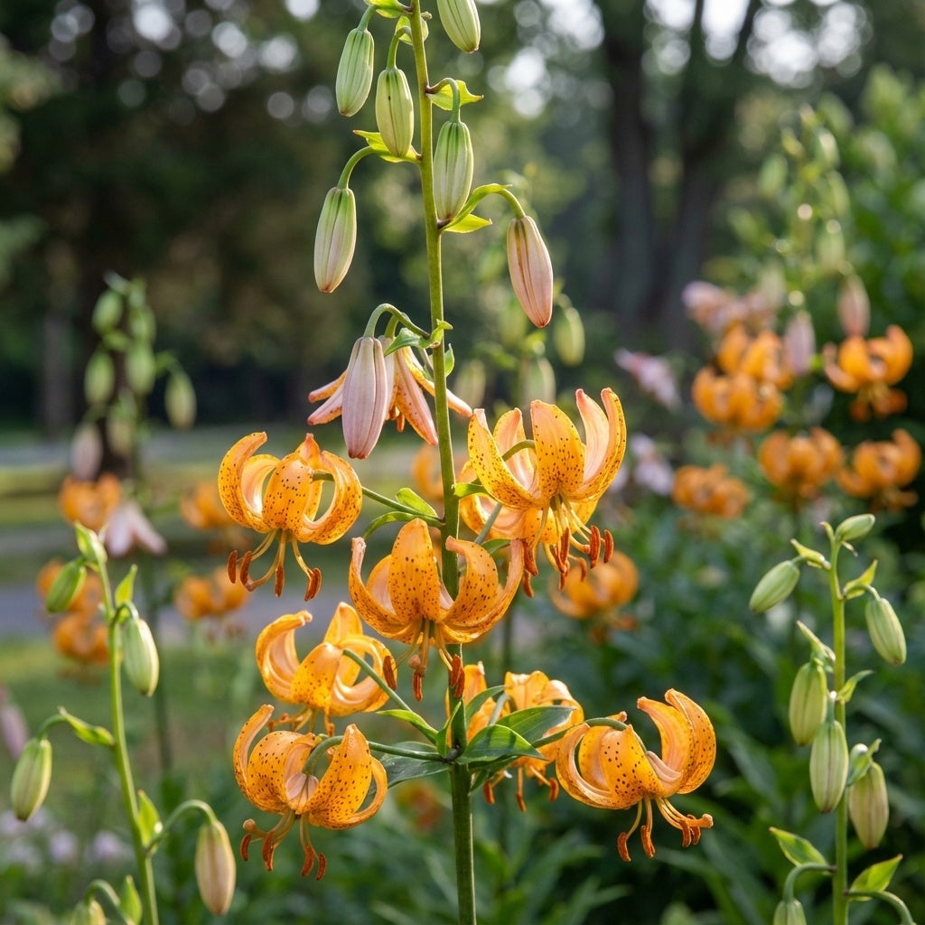 Lilie 'Peppard Gold Martagon' - 3 Stück - LumiBlumi