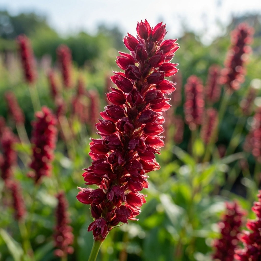 Persicaria 'Blackfield Ampl.' - Kerzenknöterich - LumiBlumi
