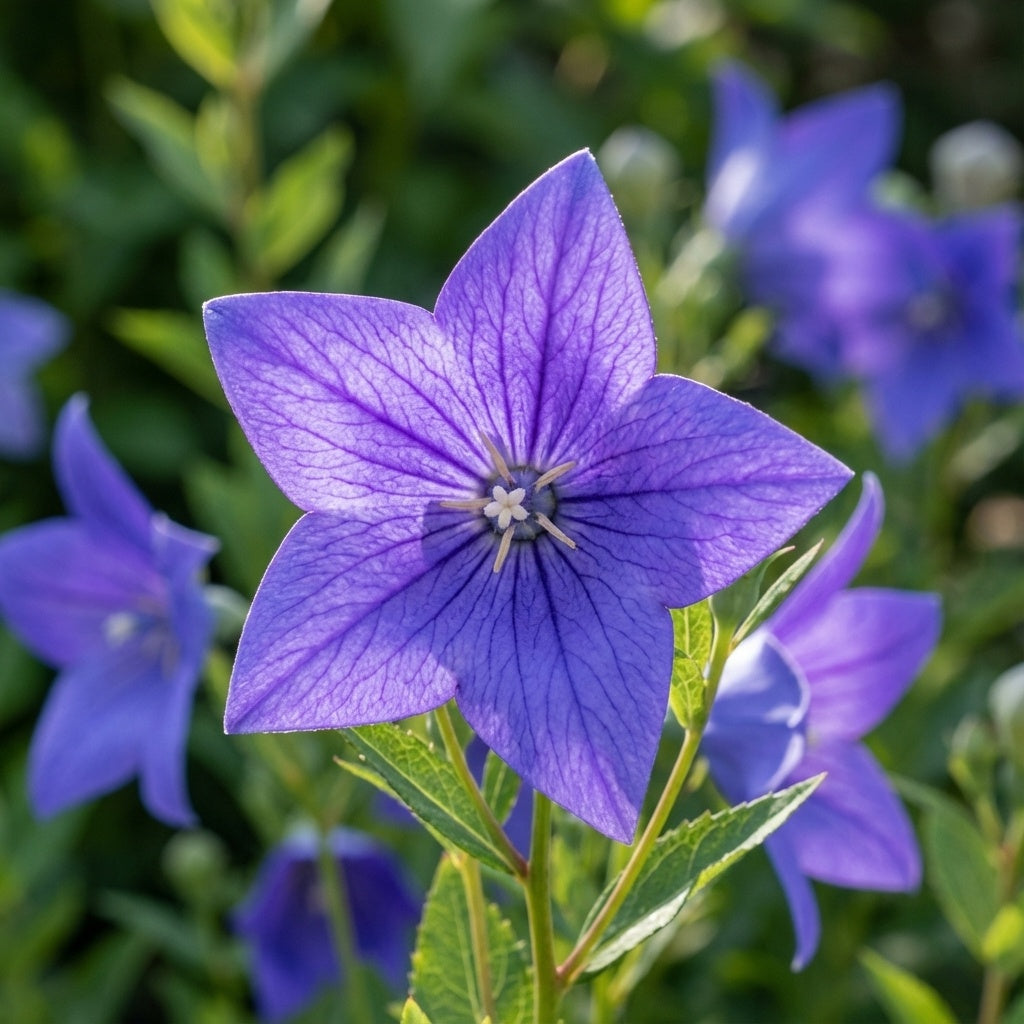 Platycodon 'Fuji Blue Grandifl.' - Ballonblume - LumiBlumi