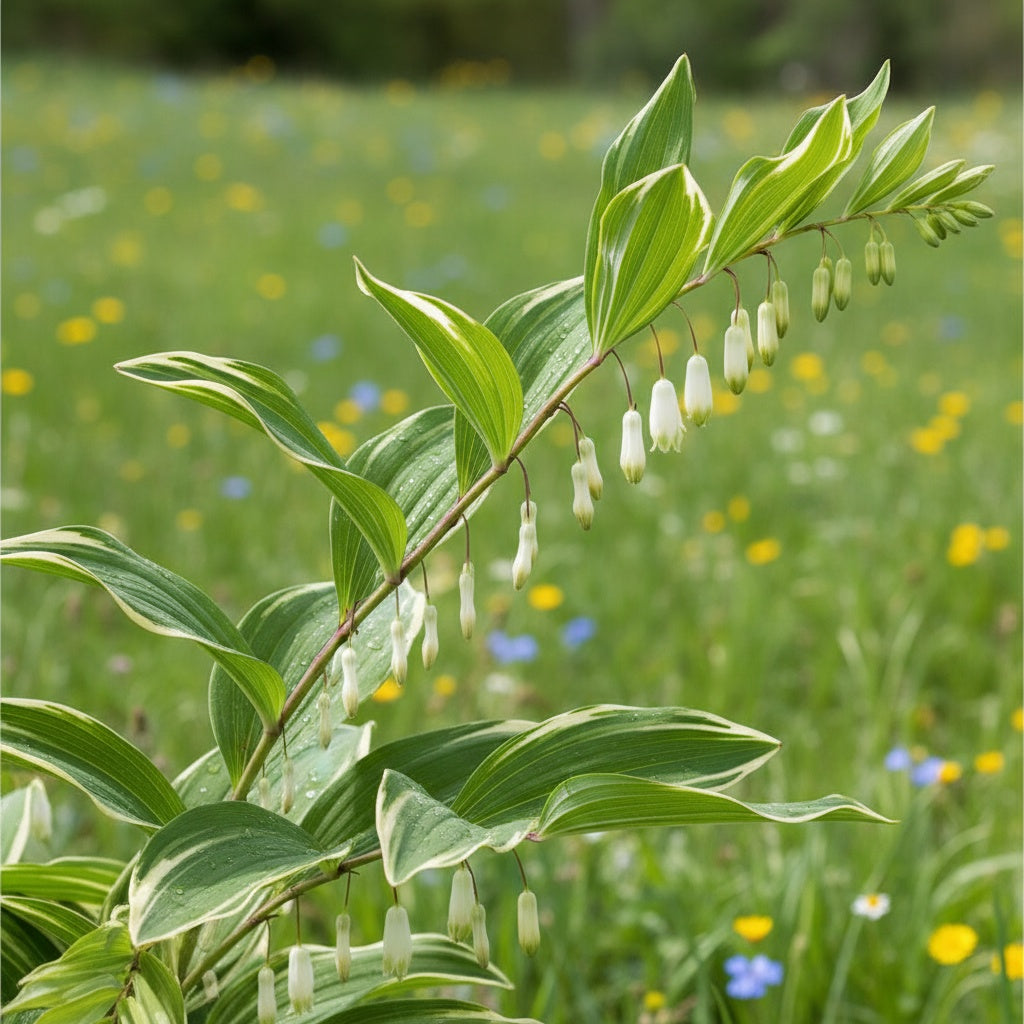 Polygonatum 'Variegatum Falcatum' - Salomonssiegel - LumiBlumi