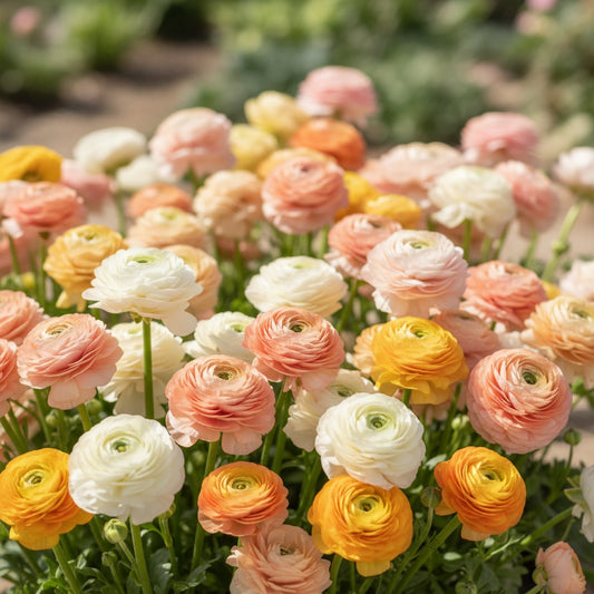 Ranunkel 'Elegance Pastello Mix' - 12 Stück