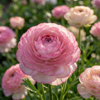Ranunkel 'Ranunculus Picotee Rosa' - 20 Stück - LumiBlumi