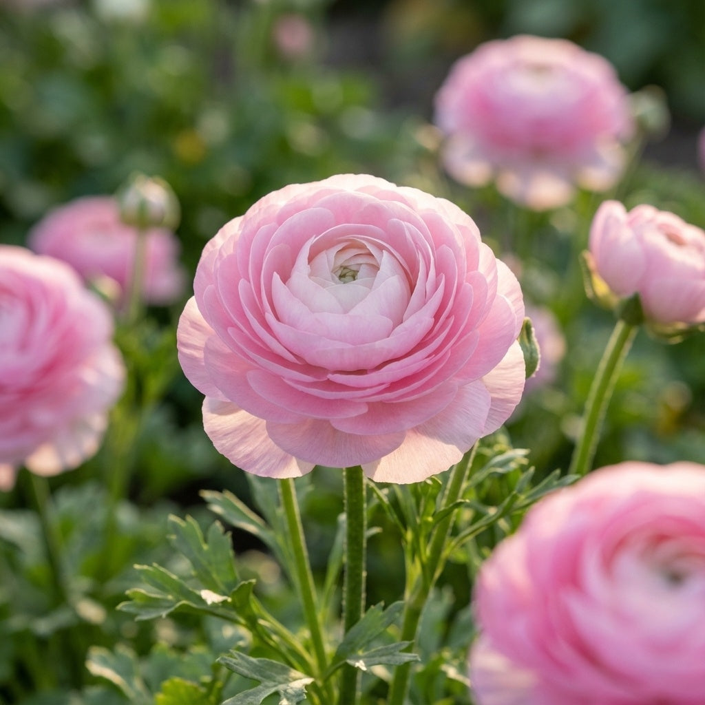 Ranunculus 'Ranunculus Pink Tomer For Pot' - Ranunkel