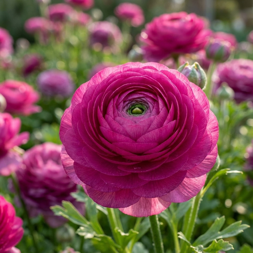 Ranunkel 'Ranunculus Purple Tomer For Pot' - 50 Stück - LumiBlumi