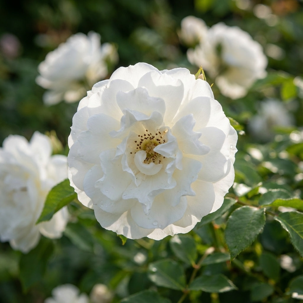 Rose 'Blanc Double De Coubert' - 1 Stück - LumiBlumi