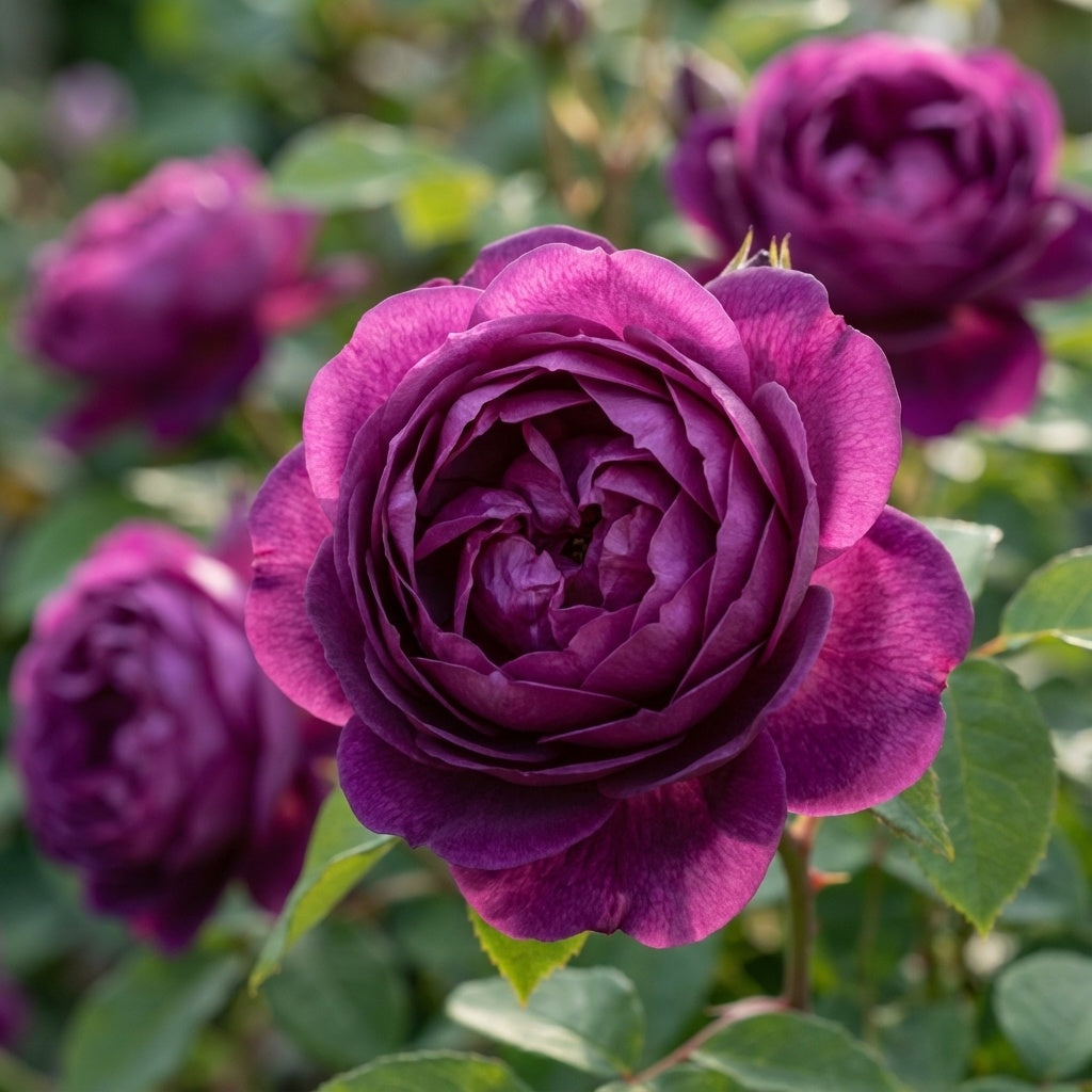 Rosa 'Cardinal De Richelieu' - Wurzelnackt - LumiBlumi