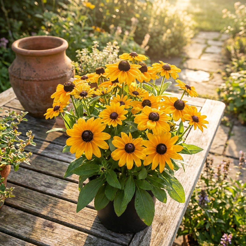 Sonnenhut 'Toto Gold Hirta' - 5 Stück - LumiBlumi