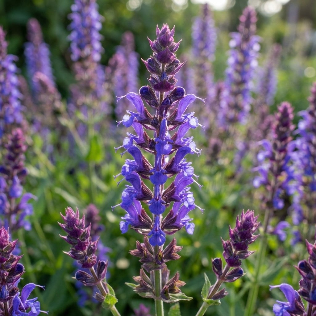 Salbei 'Merleau Blue Nemorosa' - 10 Stück - LumiBlumi
