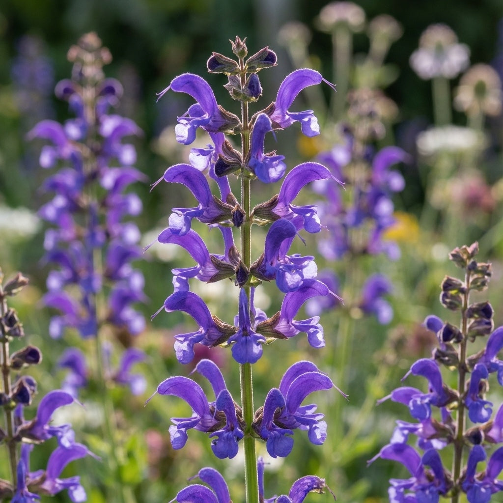 Salvia 'Rhapsody In Blue Sylvestris' - Salbei - LumiBlumi