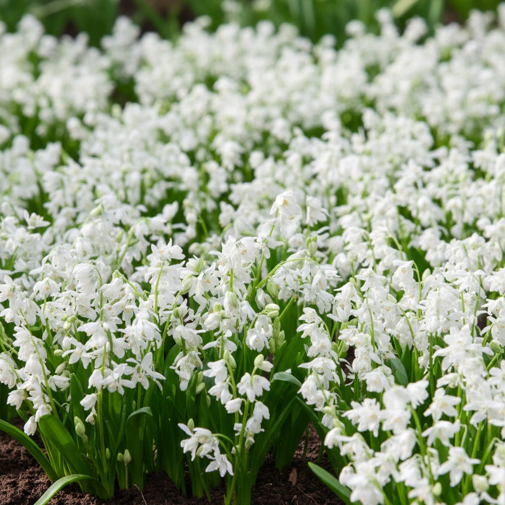Blaustern 'Scilla Siberica Alba' - 50 Stück - LumiBlumi