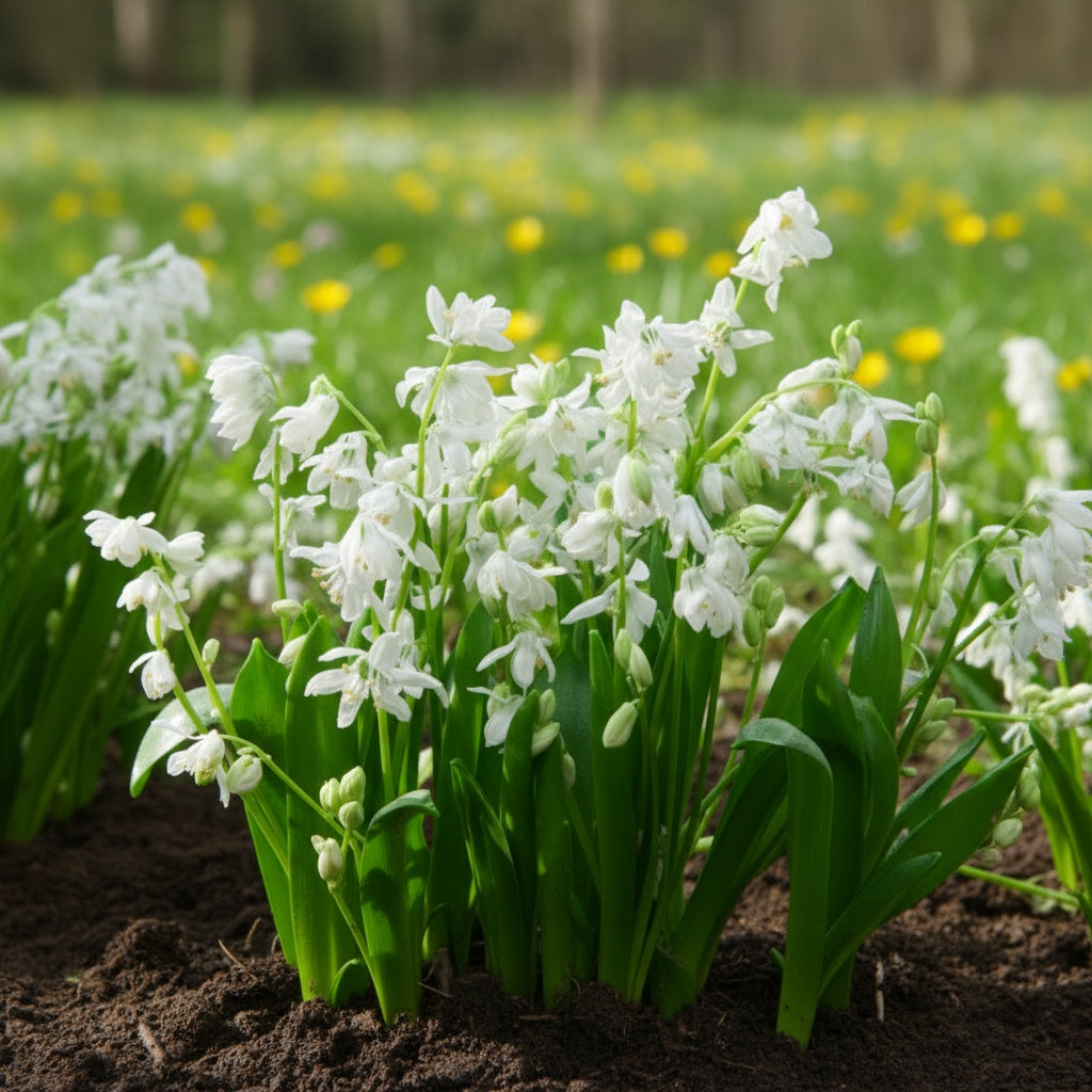 Blaustern 'Scilla Siberica Alba' - 50 Stück - LumiBlumi