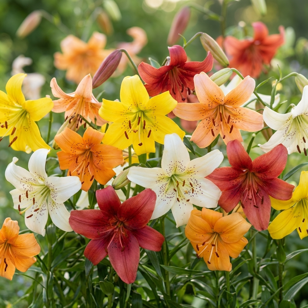 Lilie 'Tiger Mischung' - 5 Stück