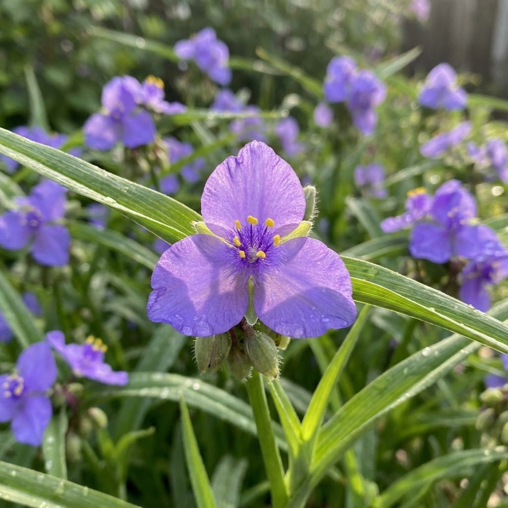 Dreimasterblume 'Charlotte' - 10 Stück - LumiBlumi