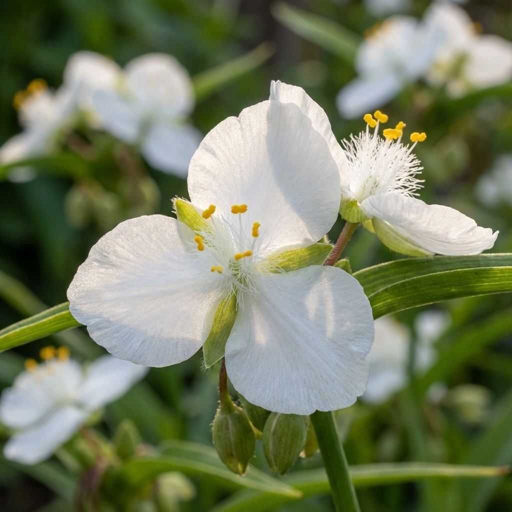 Dreimasterblume 'Innocence' - 10 Stück - LumiBlumi