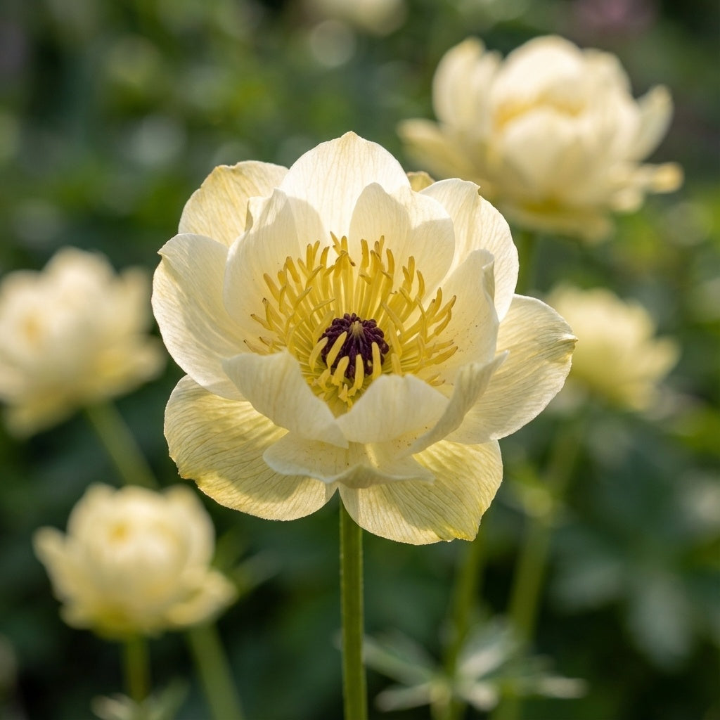 Trollius 'Alabaster' - Trollblume, Kugelranunkel - LumiBlumi