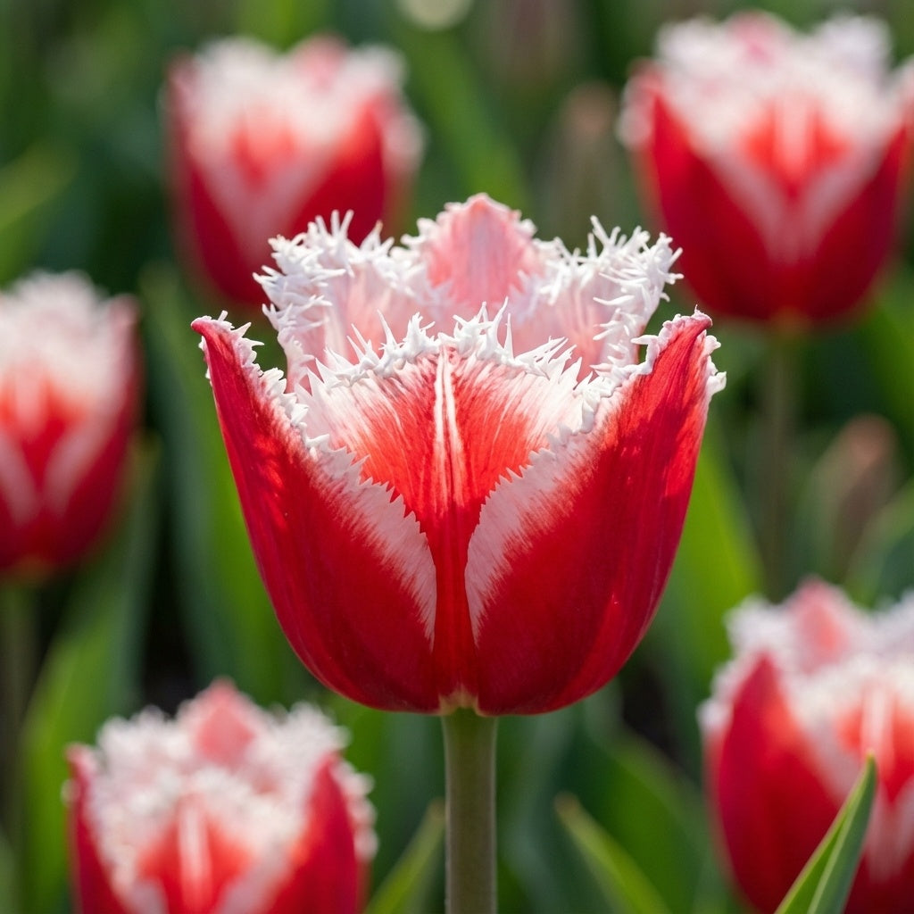 Tulpe 'New Santa' - 20 Stück - LumiBlumi