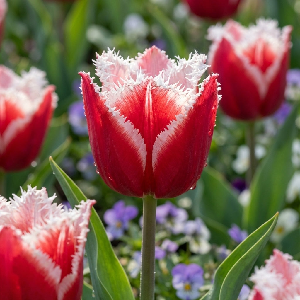 Tulpe 'New Santa' - 20 Stück - LumiBlumi