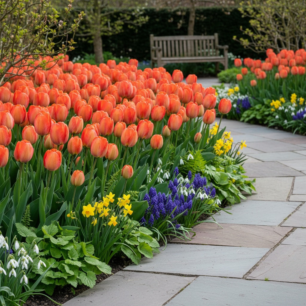 Tulpe 'Orange Van Eijk' - 25 Stück - LumiBlumi