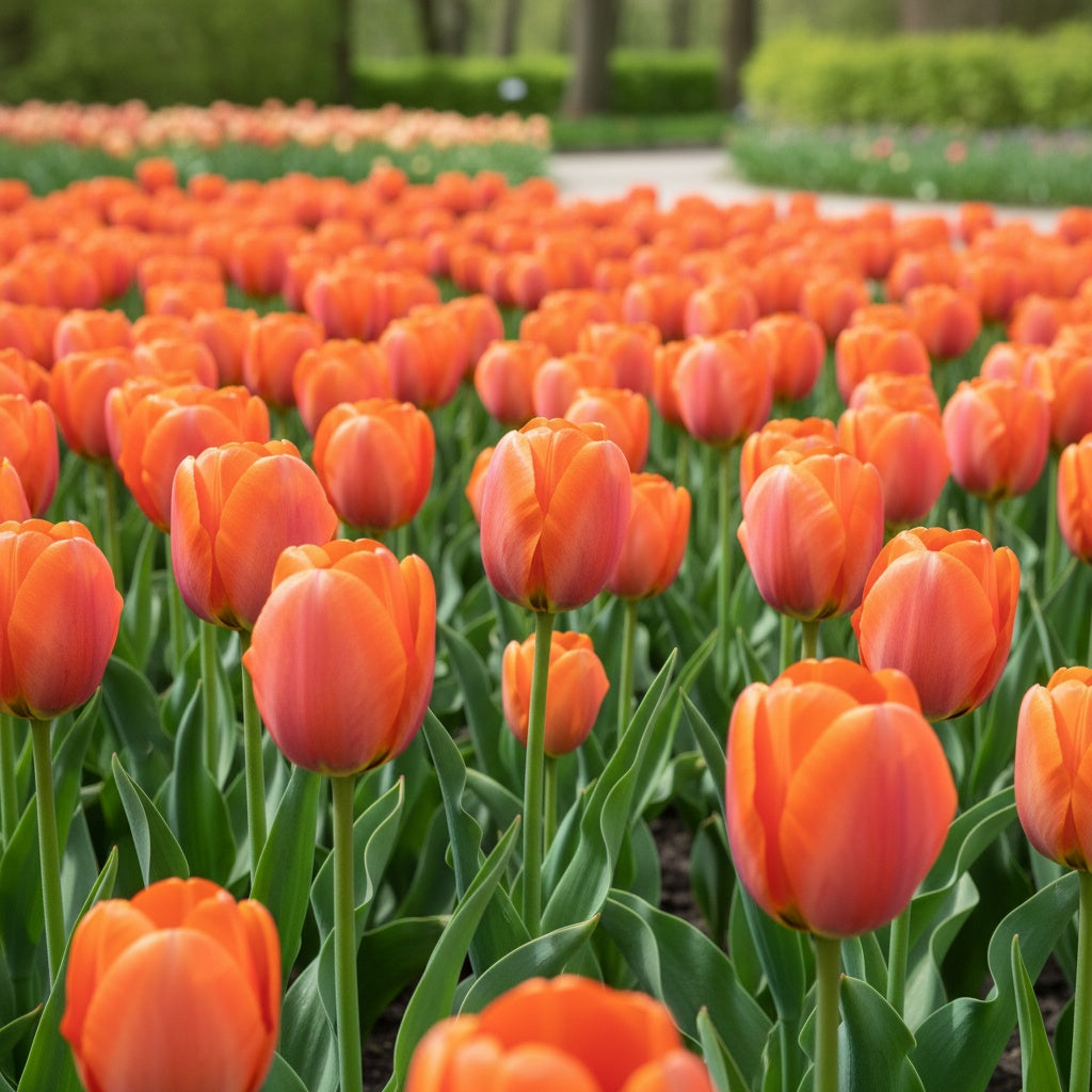 Tulpe 'Orange Van Eijk' - 25 Stück - LumiBlumi