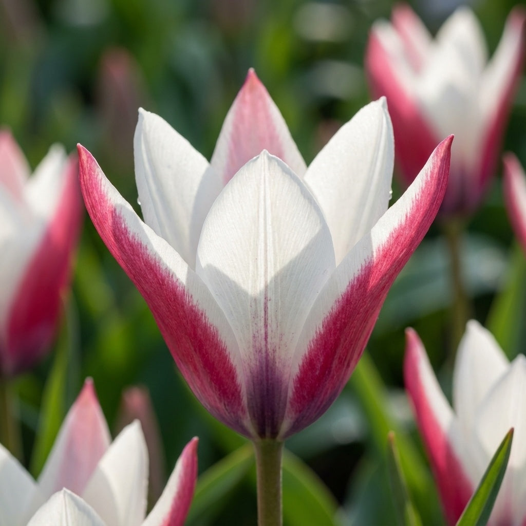 Tulipa 'Clusiana Peppermint Stick' - Tulpe