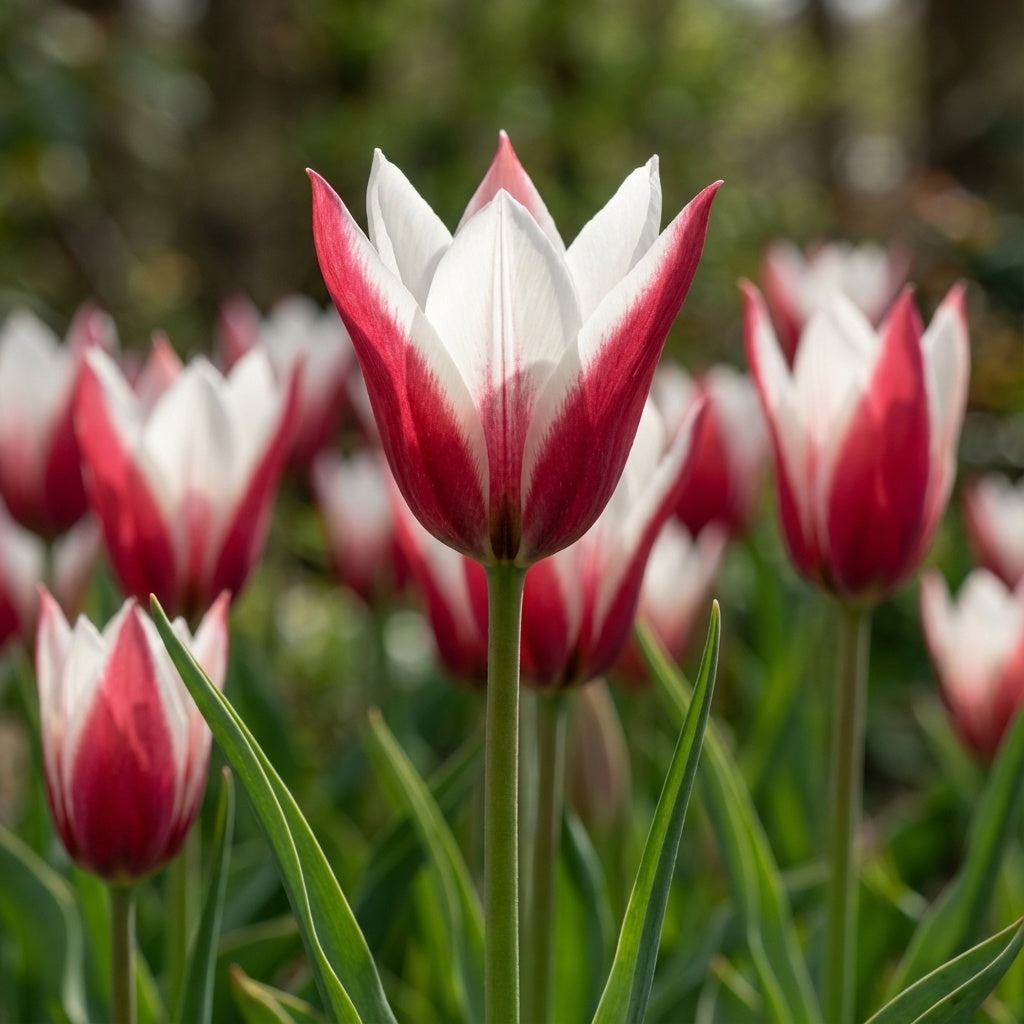 Tulipa 'Clusiana Peppermint Stick' - Tulpe