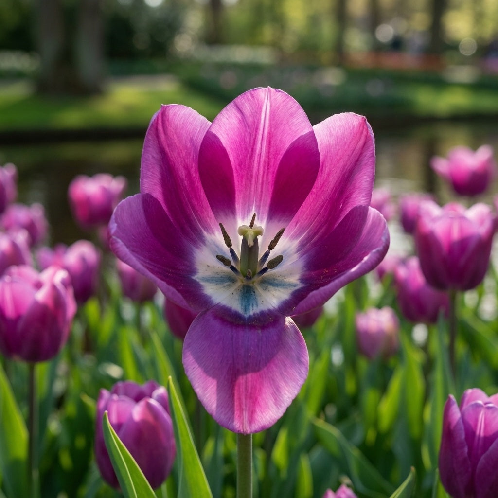 Tulipa 'Synaeda Blue' - Tulpe
