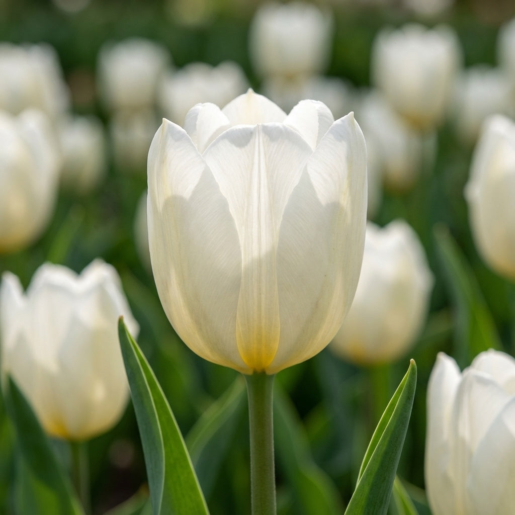 Tulipa 'White Flag' - Tulpe - LumiBlumi