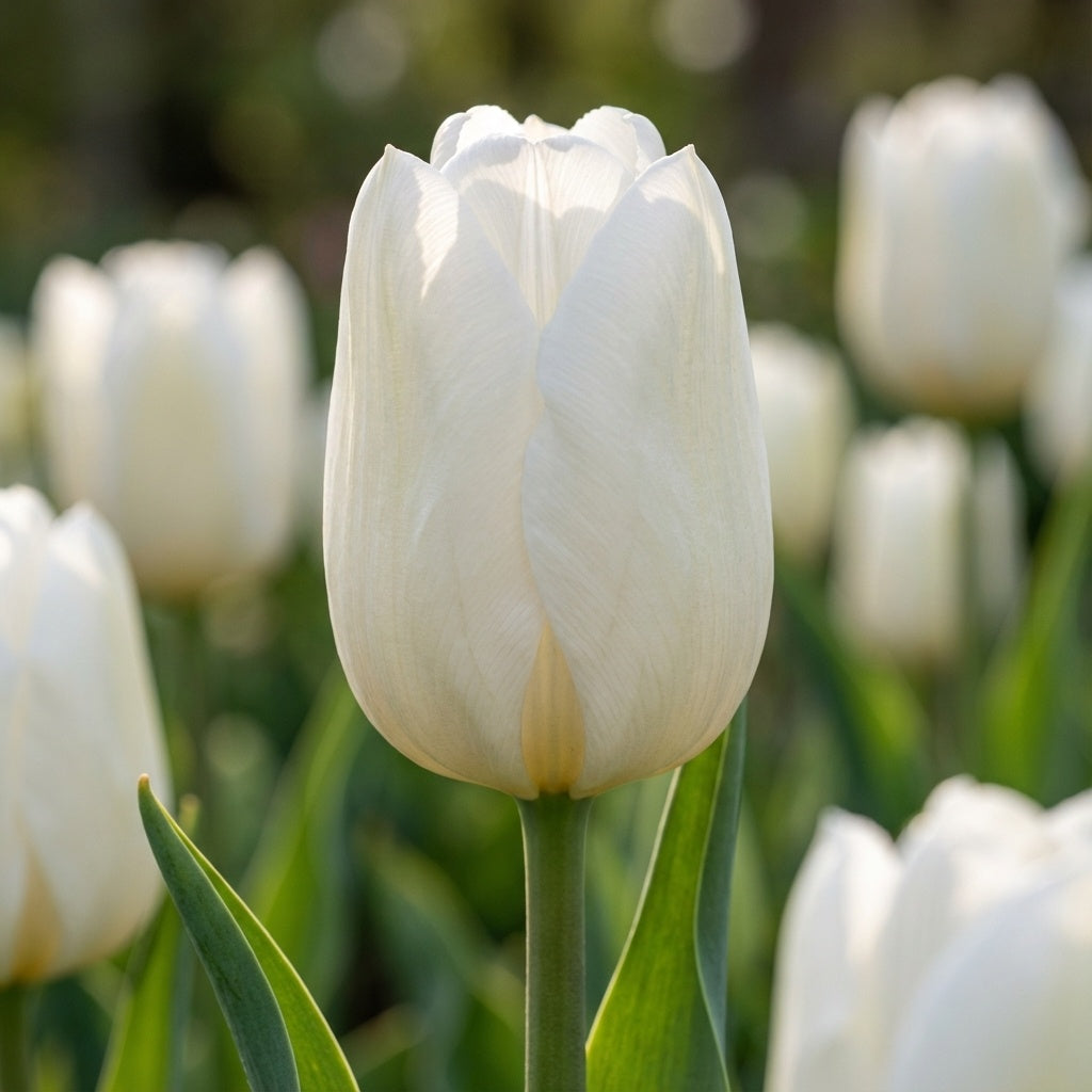 Tulpe 'White Prince' - 25 Stück - LumiBlumi