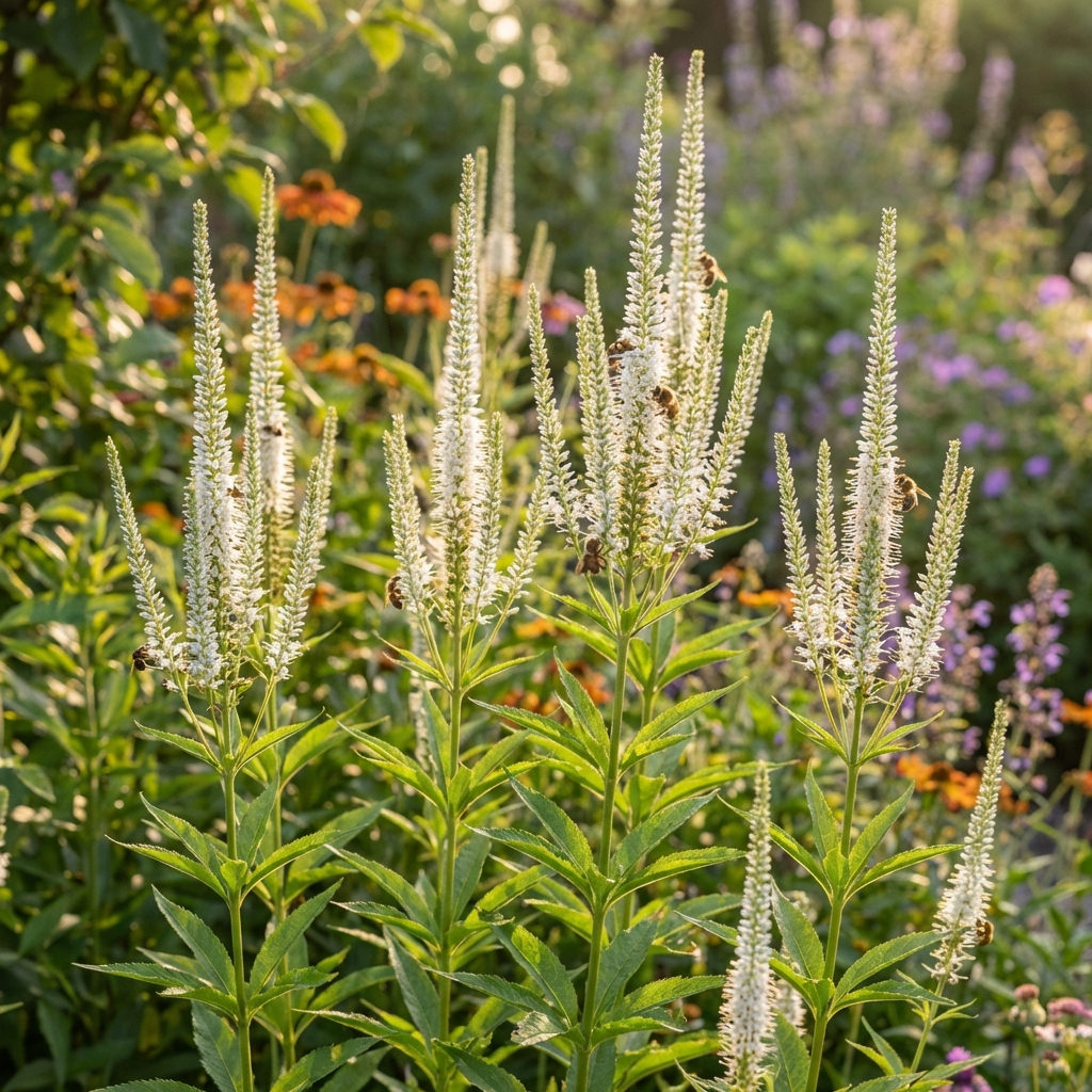 Veronicastrum 'Diana Virginicum' - Kandelaber-Ehrenpreis - LumiBlumi