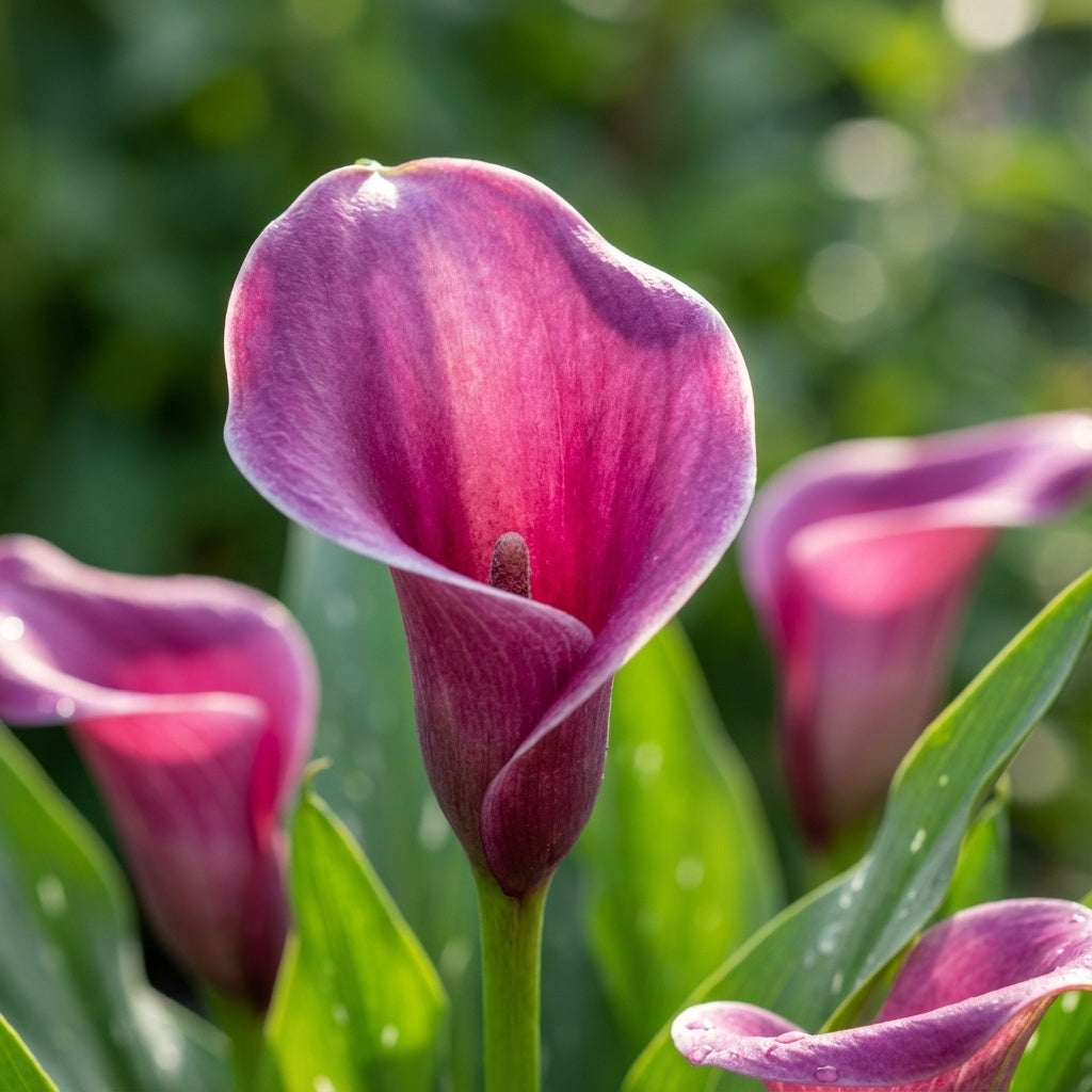 Zantedeschia 'Grape Velvet' - Zimmercalla, Calla - LumiBlumi